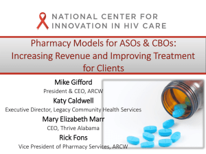 National Center for innovation in HIV Care Webinar