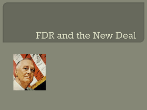 FDR and the New Deal