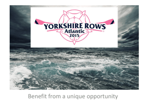 Yorkshire Rows Sponsor Pack