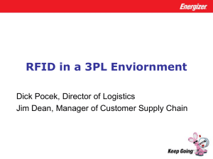 Implementing RFID in a 3PL Environment