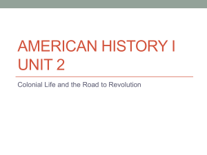 AH1Unit2PPT - hardeeamericanhistory