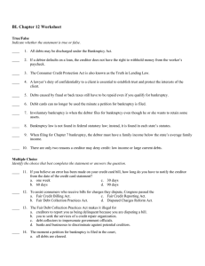 BL Chapter 12 Worksheet Answer Section