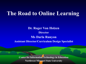 Online Courses - Northwest Missouri State University