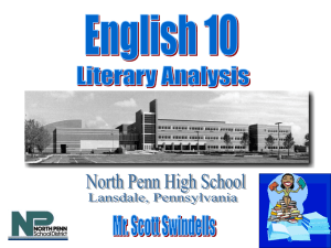 English 10 Literary Analysis