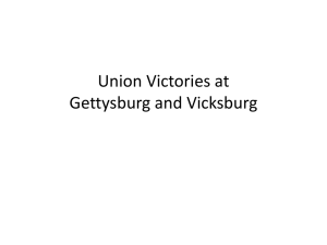 Union Victories at Gettysburg and Vicksburg - MsKrieger