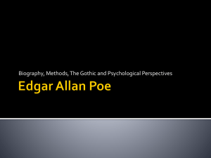 Lecture 10: Poe - De Anza College