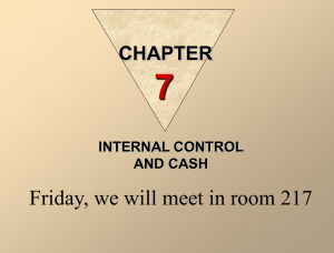 October 30 Internal Control lesson BAT4M