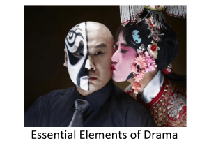 Mr. Parker*s Essential Elements of Drama