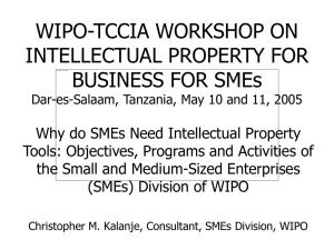 SMEs - WIPO