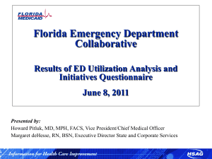 florida ed collaborative - Florida Medicaid External Quality Review