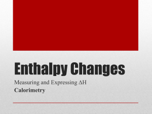 Enthalpy part 1