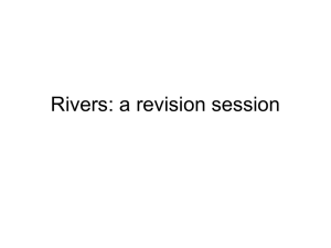 Rivers - geographylwc.org.uk