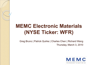 MEMC Electronic Materials