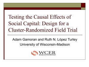 Testing the Causal Effects of Social Capital