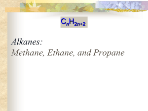 Nomenclature of Alkanes