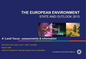 European briefings - Eionet Forum