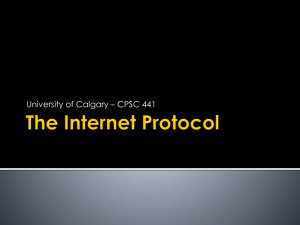 IP Protocol Specification