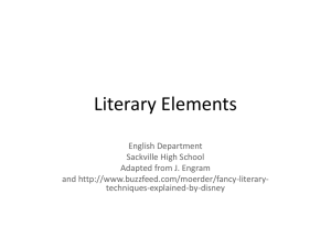 Literary Terms PPT