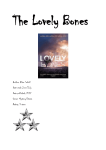 The Lovely Bones reading log - pukeroom28-2013