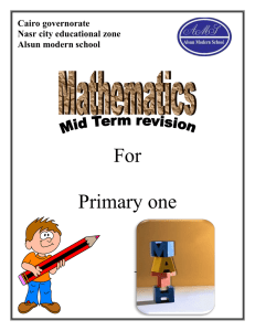 Mid term revision for primary ( 1 )