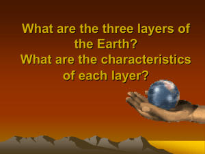 What are the characteristics of each layer?