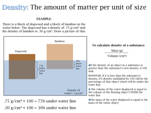 Density