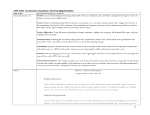 Position Description - Fox School of Business