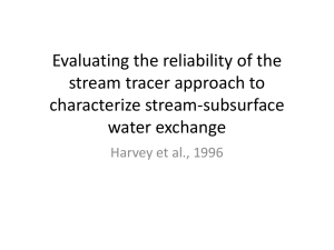 Evaluating the reliability of the stream tracer approach to
