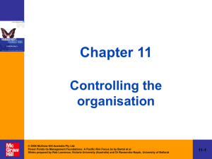 11-20 Managerial approaches to implementing controls