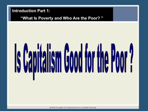 Is Capitalism Good for the Poor?