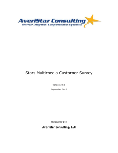 Stars MM Customer Survey