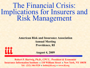 ProgGen ARIA080409 - Insurance Information Institute