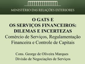 Financial and related services - Mercosul SGT-4