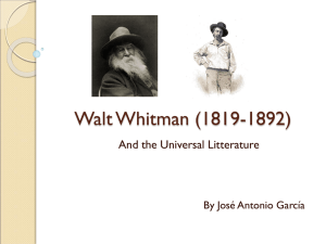 Walt Whitman (1812