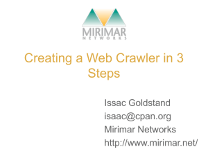 Creating a Web Crawler in X Easy Steps