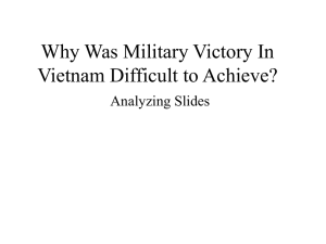 Why Was Military Victory In Vietnam Difficult to Achieve? Analyzing