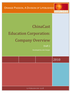 ChinaCast Education Corporation