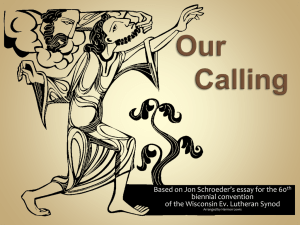 Our calling