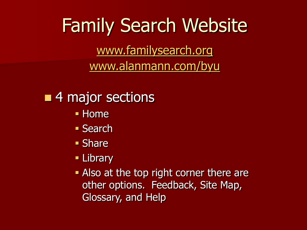 family search org