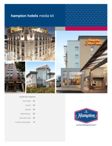 hampton hotels - Hampton Global Media Center