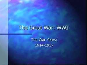 WWI_War_Years
