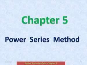 05.2 Power series