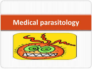 Medical parasitology