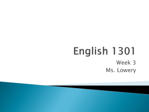 English 1301 - WordPress.com