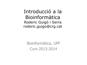 pptx - Bioinformatica UPF