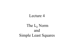 Lecture 1 Describing Inverse Problems