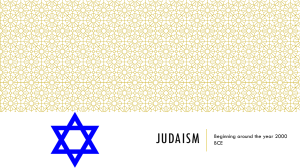Judaism Review Notes
