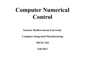 Computer Numerical Control