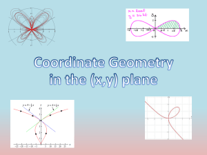 2)_Coordinate_Geometry_in_the_(x,y)_plane