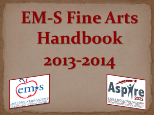 Fine Arts Handbook 2013-2014